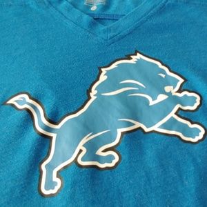 Nike Detroit Lions SEXY T-shirt V- Neck